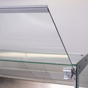 Bromic Square Glass Deli Display - 2580mm - DD2500SG-NR