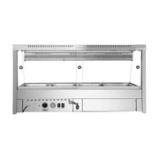 Bonvue Angled Countertop Wet & Dry Bain Marie - BM14TC
