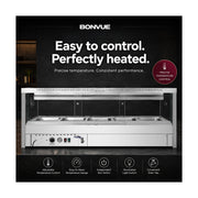 Bonvue Square Countertop Wet & Dry Bain Marie - BM17SC