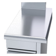 Waldorf 800 Series BT8400-CD - 400mm Bench Top - Cabinet Base With Fixed Front Panel - BT8400-CD-RH