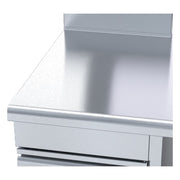 Waldorf 800 Series 550mm Bench Top - Cabinet Base With Fixed Front Panel - BT8550-CD-RH