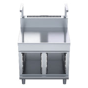 Waldorf 800 Series 900mm Bench Top With Salamander Support - Cabinet Base - BT8900S-CB