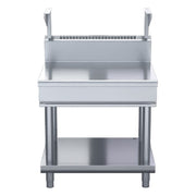 Waldorf 800 Series 900mm Bench Top With Salamander Support - Leg Stand - BT8900S-LS