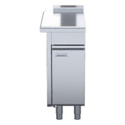Waldorf 800 Series BTL8400-CD - 400mm Bench Top Low Back Version - Cabinet Base With Fixed Front Panel - BTL8400-CD-LH