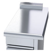 Waldorf 800 Series BTL8400-CD - 400mm Bench Top Low Back Version - Cabinet Base With Fixed Front Panel - BTL8400-CD-RH