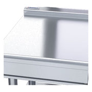 Waldorf 800 Series 600mm Bench Top Low Back Version - Leg Stand - BTL8600-LS