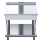 Waldorf 800 Series 900mm Bench Top Low Back Version - Leg Stand - BTL8900-LS