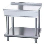Waldorf 800 Series 900mm Bench Top Low Back Version - Leg Stand - BTL8900-LS