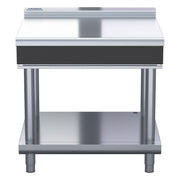 Waldorf Bold 900mm Bench Top Low Back Version - Leg Stand - BTLB8900-LS
