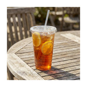 PakMax 98mm Cold Cup Flat Lid - CCFL-98C-PET-LID