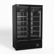 AG Supermarket Two Glass Doors Upright Display Fridge 1000L - CSB1000