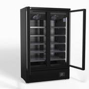 AG Supermarket Two Glass Doors Upright Display Fridge 1000L - CSB1000