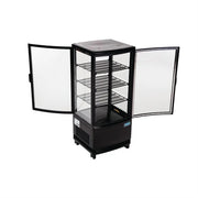 Polar C-Series Energy Efficient Curved Door Display Fridge Black 86L - CX574-A