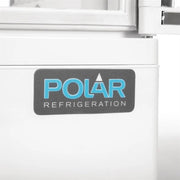 Polar C-Series Energy Efficient Curved Door Display Fridge White 86L - CX576-A