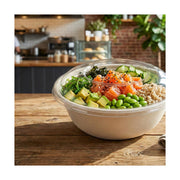 PakMax 40oz Deep Sugarcane Bowl - DB-198-40W