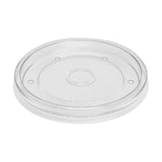 PakMax 115mm PP Lid Fit for 20/26/32oz Paper Deli Container - DELI-115-PP-LID