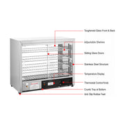 Benchstar Pie Warmer & Hot Food Display - DH-805E