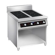 Electmax 700 Series Induction 4-Burner Cooker with Splashback - EIC7-800P