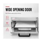 Baker Max Compact Countertop Single Deck Electric Pizza Oven - EP-1T