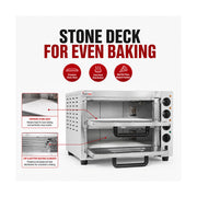Baker Max Compact Countertop Double Deck Electric Pizza Oven - EP-2T