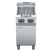 Waldorf 800 Series 450mm Twin Pan Electric Fryer Low Back Version - FNL8224EE