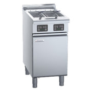 Waldorf 800 Series 450mm Twin Pan Electric Fryer Low Back Version - FNL8224EE