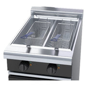 Waldorf Bold 450mm Twin Pan Electric Fryer Low Back Version - FNLB8224E