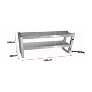 Benchstar Commercial Food Warmer with 10 Lamps – FW10L-182