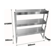 Benchstar Commercial Food Warmer with 6 Lamps – FW6L-093