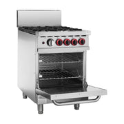 Gasmax 4 Burner with Oven Flame Failure - GBS4TS