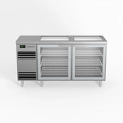 SKOPE Glass Chiller 2 Door - GC.2.GSW - Stainless Steel