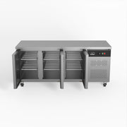 AG Commercial Three Door Worktop / Under Bench Freezer 700mm Depth 417L - GNX3100BT