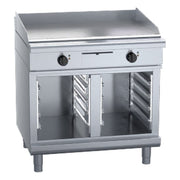 Waldorf 800 Series 900mm Electric Griddle Low Back Version - Cabinet Base - GPL8900E-CB