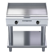 Waldorf 800 Series 900mm Electric Griddle Low Back Version - Leg Stand - GPL8900E-LS