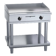 Waldorf 800 Series 900mm Electric Griddle Low Back Version - Leg Stand - GPL8900E-LS
