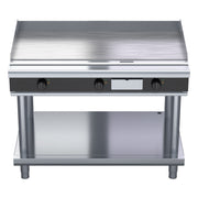 Waldorf Bold 1200mm Electric Griddle Low Back Version - Leg Stand - GPLB8120E-LS
