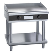 Waldorf Bold 900mm Electric Griddle Low Back Version - Leg Stand - GPLB8900E-LS