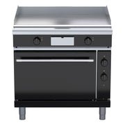 Waldorf Bold 900mm Electric Griddle Static Oven Range Low Back Version - GPLB8910E