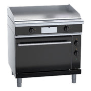 Waldorf Bold 900mm Electric Griddle Static Oven Range Low Back Version - GPLB8910E