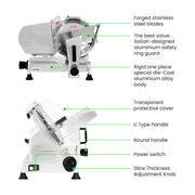VC JACKS Professional Deli Slicer - HBS-300