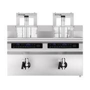 Benchstar Double Tanks Auto Lifting Induction Fryer - IF7000D-AL