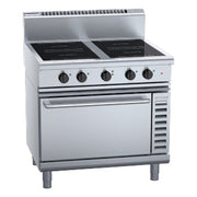 Waldorf 800 Series 900mm Induction Range Convection Oven - IN8410ECR3