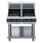 Waldorf Bold 900mm Electric Induction Cooktop - Leg Stand - INB8400R5F-LS