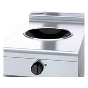Waldorf 800 Series 450mm Induction Wok Low Back Version - Bench Model - INL8100W5-B