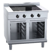 Waldorf 800 Series 900mm Electric Induction Cooktop Low Back Version - Cabinet Base - INL8400F-CB