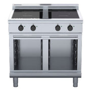 Waldorf 800 Series 900mm Electric Induction Cooktop Low Back Version - Cabinet Base - INL8400R3-CB