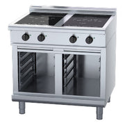 Waldorf 800 Series 900mm Electric Induction Cooktop Low Back Version - Cabinet Base - INL8400R3-CB