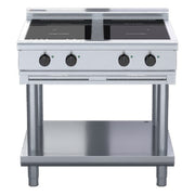 Waldorf 800 Series 900mm Electric Induction Cooktop Low Back Version - Leg Stand - INL8400R5-LS