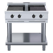 Waldorf 800 Series 900mm Electric Induction Cooktop Low Back Version - Leg Stand - INL8400R3F-LS