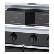Waldorf Bold 900mm Electric Induction Cooktop Low Back Version - Cabinet Base - INLB8400F-CD